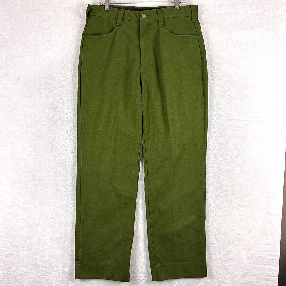 VTG FSS Wildland Firefighting Pants Mens 36x34 Green Flame Resistant FR Workwear